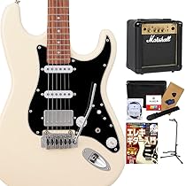 Amazon | HISTORY HST/SSH-Performance Vintage White エレキ